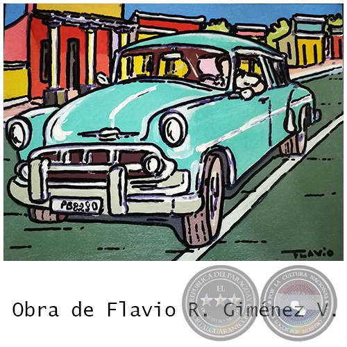 Choche Antiguo - Obra de Flavio Giménez